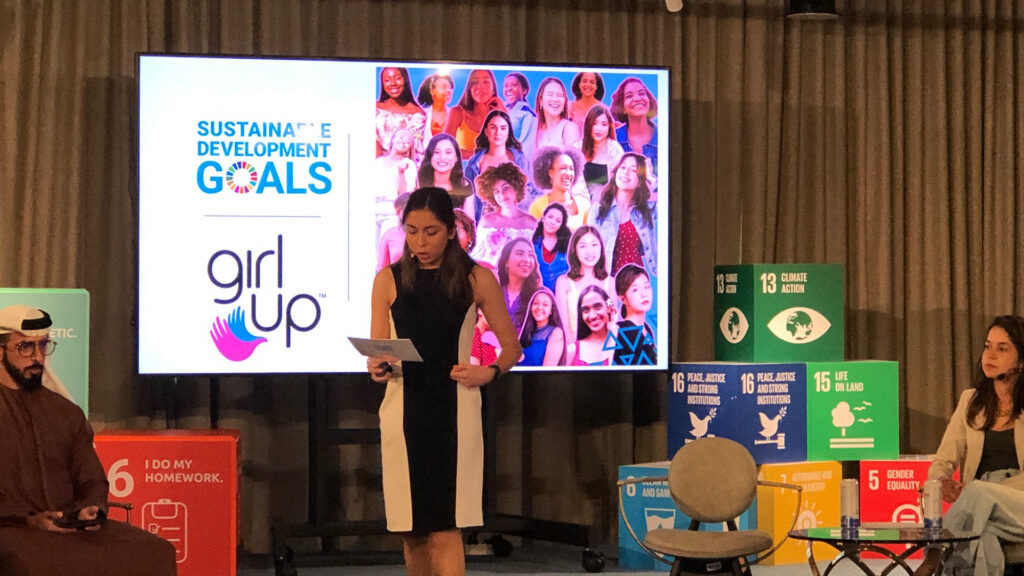 Youth activist Selin Ozunaldim works with girls throughout Turkey to campaign for SDG 5.